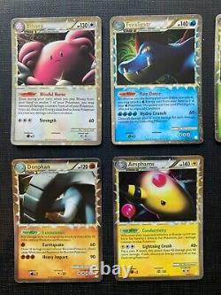 104x Pokemon Cards Heart Gold Soul Silver Near Complete Set All Primes