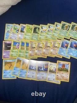 (115) Pokemon Base Set ALL Shadowless cards