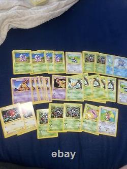 (115) Pokemon Base Set ALL Shadowless cards