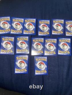 (115) Pokemon Base Set ALL Shadowless cards