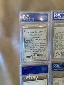 1910 T220 Boxing Partial Set Lot ALL PSA Graded 10 Cards Jack Dempsey Corbett