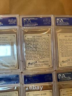 1910 T220 Boxing Partial Set Lot ALL PSA Graded 10 Cards Jack Dempsey Corbett