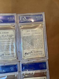 1910 T220 Boxing Partial Set Lot ALL PSA Graded 10 Cards Jack Dempsey Corbett