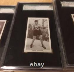 1938 Churchman's Boxing Starter Set All Sgc Graded Jack Dempsey, Gene Tunney