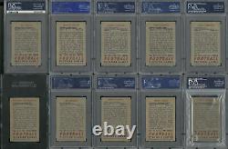 1951 Bowman Football Complete Set All Graded PSA 7s & 8s 144/144 Lavelli