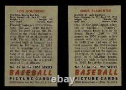 1951 Bowman Starter Set (74) All Cards NMT Near Mint Slaughter Boudreau