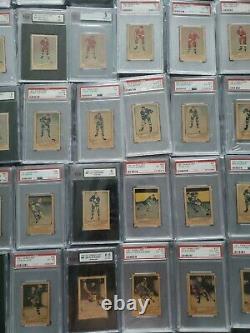 1951 Parkhurst All Graded Complete Set Of 105 Hockey Cards