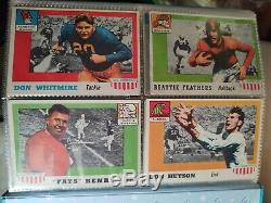 1955 Topps All American Football Near Complete Set with Four Horsemen Card
