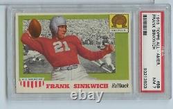 1955 Topps All American Frank Sinkwich #69 PSA 7