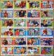 1955 Topps All American Partial Set 24 Cards Red Grange Otto Graham Kinnick