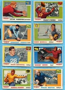 1955 Topps All-American Partial Set Lot of 52 Different Football Cards Low Grade