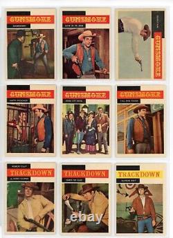 1958 TV WESTERNS Complete 71 Card Set- All cards Scanned HIGH GRADE- MUST SEE