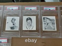 1960 Milwaukee Braves Spic and Span Complete Set Of 26 All PSA Graded Shelf B3