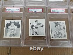 1960 Milwaukee Braves Spic and Span Complete Set Of 26 All PSA Graded Shelf B3