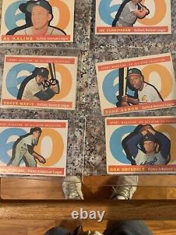 1960 Topps Baseball AS All-Star (553-572) COMPLETE SET