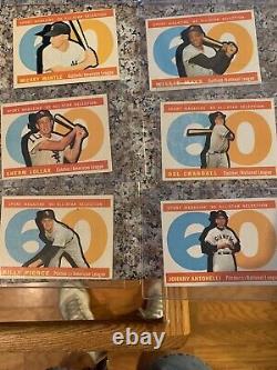 1960 Topps Baseball AS All-Star (553-572) COMPLETE SET