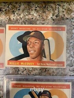 1960 Topps Baseball AS All-Star (553-572) COMPLETE SET