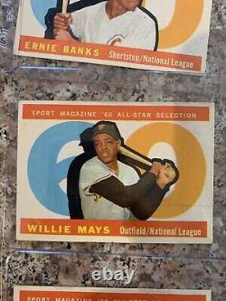 1960 Topps Baseball AS All-Star (553-572) COMPLETE SET