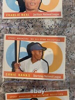 1960 Topps Baseball AS All-Star (553-572) COMPLETE SET