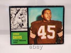 1962 Topps #36 Ernie Davis SP RC EX+