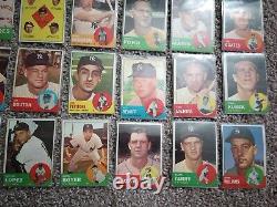 1963 Topps Mickey Mantle Lot Yankees Team Set ALL PICD INCL! 100% Authentic