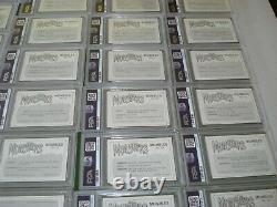 1964 Leaf, The Munsters Complete Graded Card Set, All Psa, Overall Avg Is 7.05