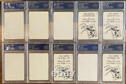 1970 Topps DC Comic Cover Stickers All PSA Graded Complete Set Of 44 Cards