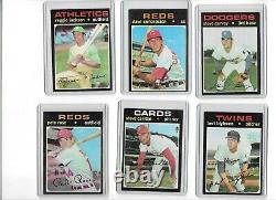 1971 Topps Baseball Card Complete Set All Nm To Nm-mt 33 Graded 7 And 8's