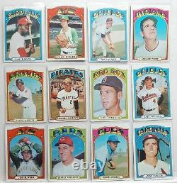 1972 Topps Baseball Complete Hall of Fame Player Card Set 48 Cards in All