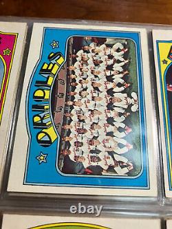 1972 Topps Complete Set mid high grade baseball cards all shown on video