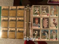 1973 OPC Baseball Complete Set, Schmidt #615 missing, all cards close to nrmt