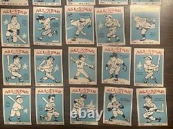 1974 Laughlin Baseball All Star Games Complete Card Set of 40 RARE