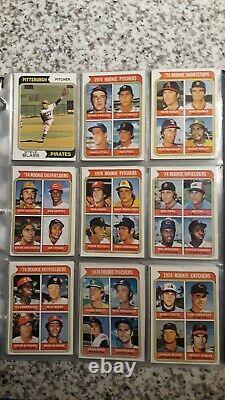 1974 Topps Baseball Complete Set+ All Traded+team Checklists In Pages New Binder