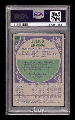 1975-76 Topps Set Break #300 Julius Erving All-Star PSA 8 NM-MT