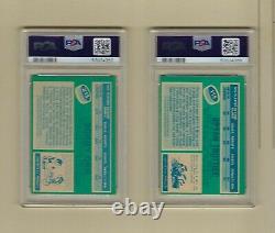 1976-77 O-Pee-Chee 1-396 Hockey Card set with PSA graded Trottier and Orr cards