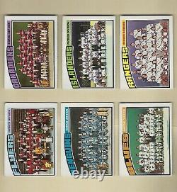 1976-77 O-Pee-Chee 1-396 Hockey Card set with PSA graded Trottier and Orr cards