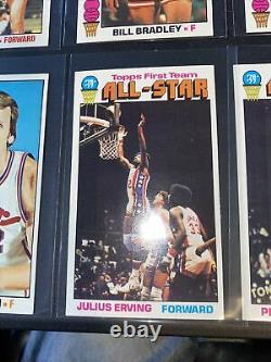 1976 Topps Basketball Near Set (138of144) Kareem-Dr. J-Maravich-Walton+more sharp