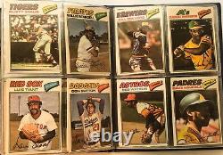 1977 TOPPS Cloth Stickers Baseball Set, Complete 55 cards + ALL 18 Checklists