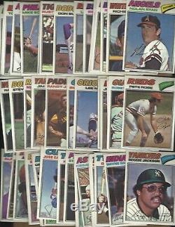 1977 Topps Cloth Complete Set With All Puzzle Pieces Near Mint +