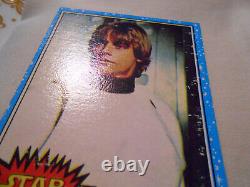 1977 Topps STAR WARS Series 1 Complete Blue 66 Card Set ALL NMT