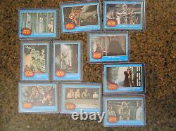 1977 Topps STAR WARS Series 1 Complete Blue 66 Card Set ALL NMT