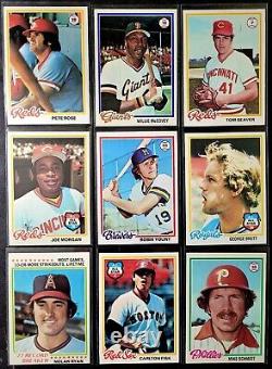 1978 Topps Baseball Complete Set from Vending PACK FRESH MINT 1-726 NMMT+