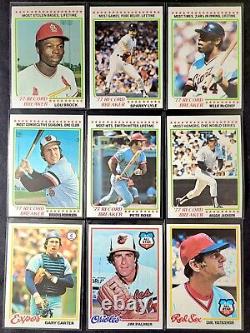 1978 Topps Baseball Complete Set from Vending PACK FRESH MINT 1-726 NMMT+