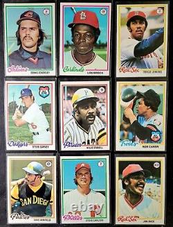 1978 Topps Baseball Complete Set from Vending PACK FRESH MINT 1-726 NMMT+