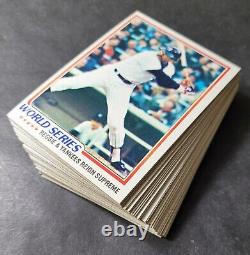 1978 Topps Baseball Complete Set from Vending PACK FRESH MINT 1-726 NMMT+