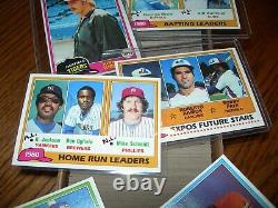 1981 Topps Baseball Set / All Cards Are Sharp In Great Shape / Have Had Since 82