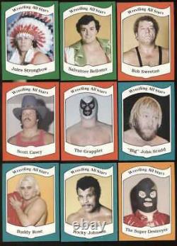 1982 Wrestling All-Stars EXMT 1983 complete 108 card set 1st nice 65478