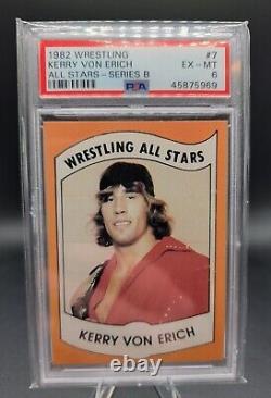 1982 Wrestling All-Stars Series B #7 Kerry Von Erich (RC)