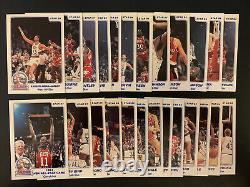 1983-84 Star All-Star Bird Magic Jabbar 25 Cards Original Team COMPLETE Set 1984