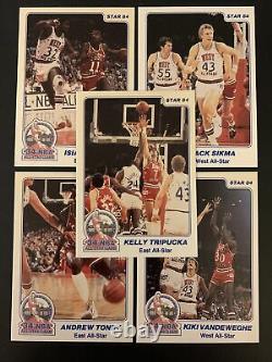 1983-84 Star All-Star Bird Magic Jabbar 25 Cards Original Team COMPLETE Set 1984